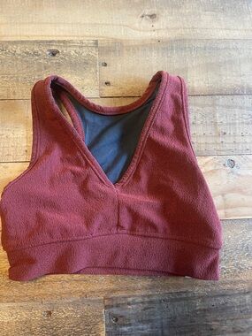 Five Dancewear Burgundy Top Youth Medium